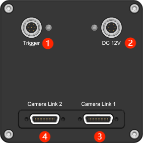 SWIR系列CameraLink接口制冷相机外形尺寸